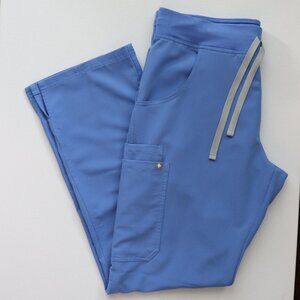 Figs Ceil Blue M Kade Cargo Scrub Pant